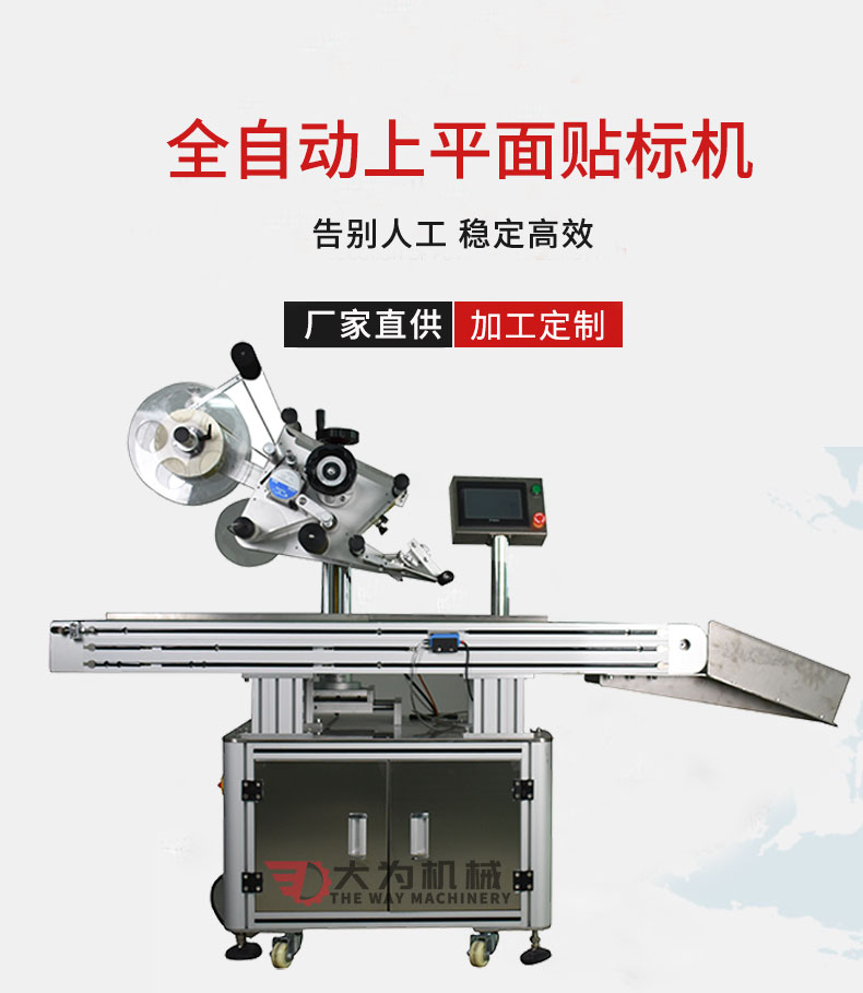 全自動(dòng)上平面貼標(biāo)機(jī)(圖1)
