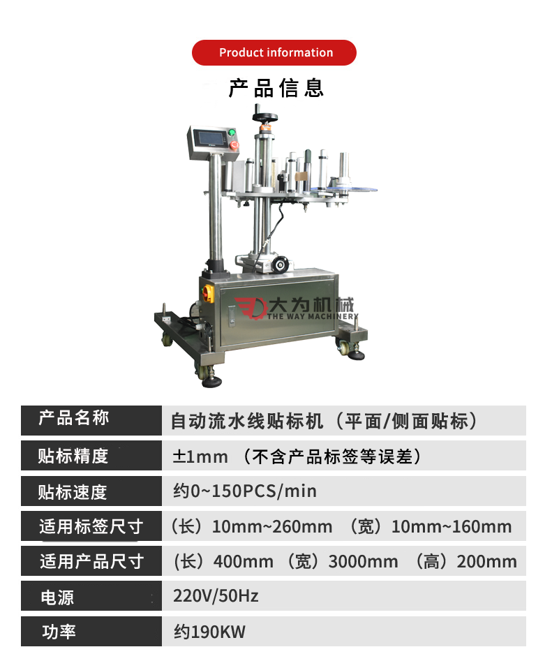 自動平面/側(cè)面流水線貼標(biāo)頭(圖3)